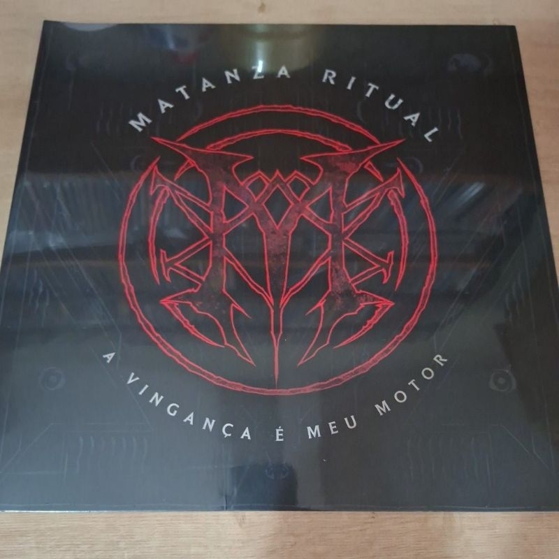 MATANZA RITUAL "A VINGANÇA É MEU MOTOR "LP PRETO