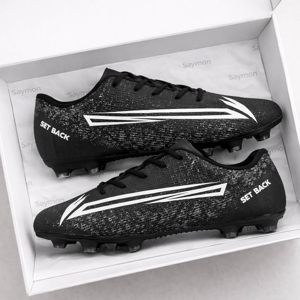 Chuteira De Campo Jogador Profissional Unissex Hyper Merc Travas Resistentes Material Premium