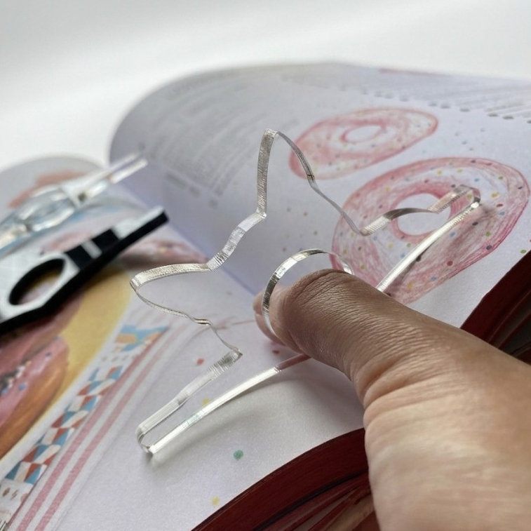 Anel de Leitura Bibliocanto Suporte Livro Apoio Segurar Páginas Abertas Book Holder Ergonômico em Oferta na Shopee