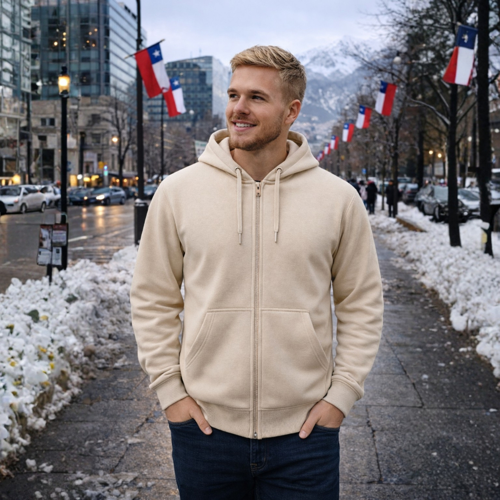 MOLETOM ZIPER FLANELADO UNISSEX- MARCA em Oferta na Shopee