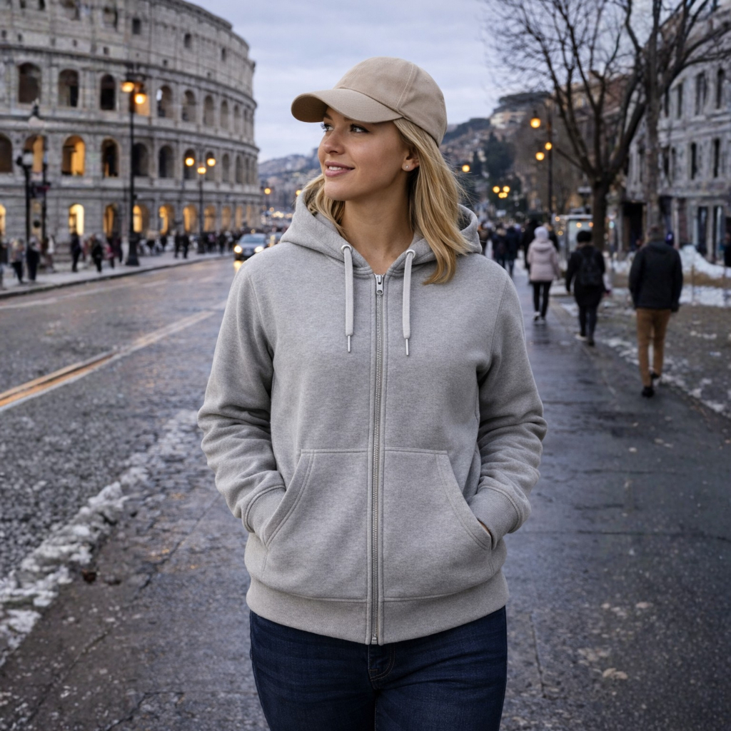 MOLETOM ZIPER FLANELADO UNISSEX- MARCA em Oferta na Shopee