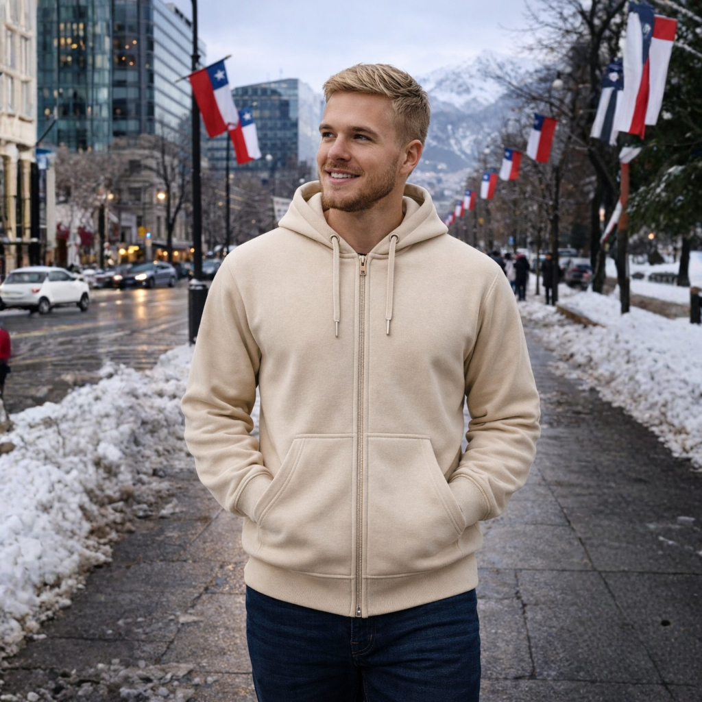 MOLETOM ZIPER FLANELADO UNISSEX em Oferta na Shopee