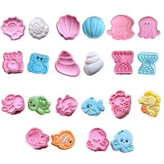 Modelador Ejetor Fundo do Mar para Brigadeiros, Animais, Docinhos, Confeitaria, Festa, Doce em Oferta na Shopee