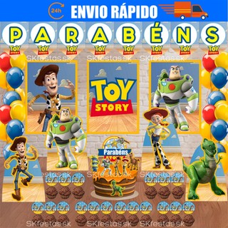 Kit festas Toy Story, Só um Bolinho decoração de festa, festa em casa, aniversário, Mêsversário