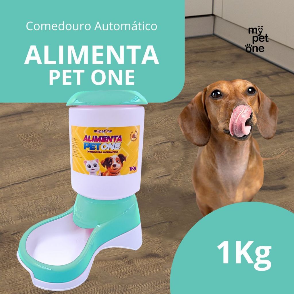 Comedouro Automático Alimenta Pet One - Tiffany em Oferta na Shopee