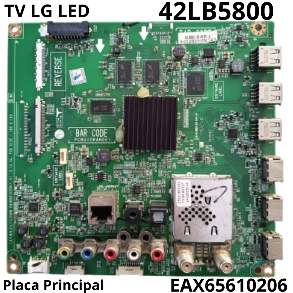 2983 Placa Principal para TV de LED LG Modelo: 42LB5800
