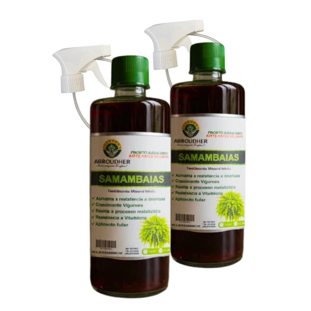 Fertilizante Adubo Foliar Samambaias - Pronto Uso 500ml + spray / 2unidades