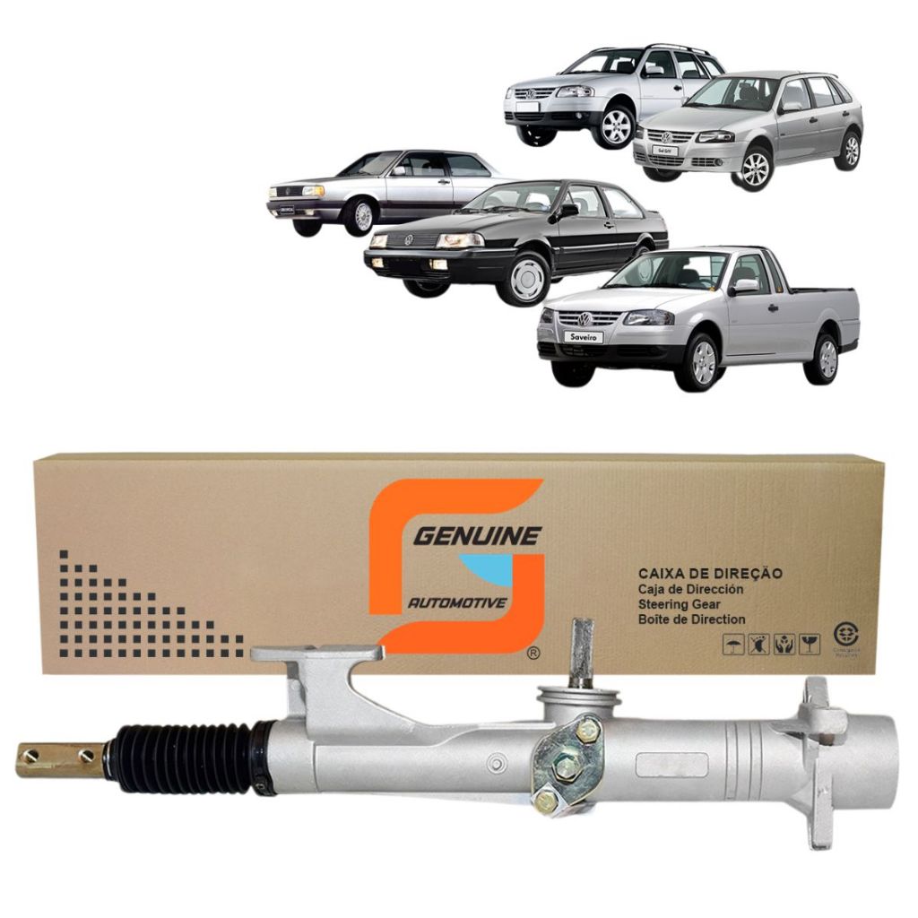 Imagem Caixa Direção Mecânica VW Gol G1 G2 G3 G4 1980 A 2014 Peça Nova Original