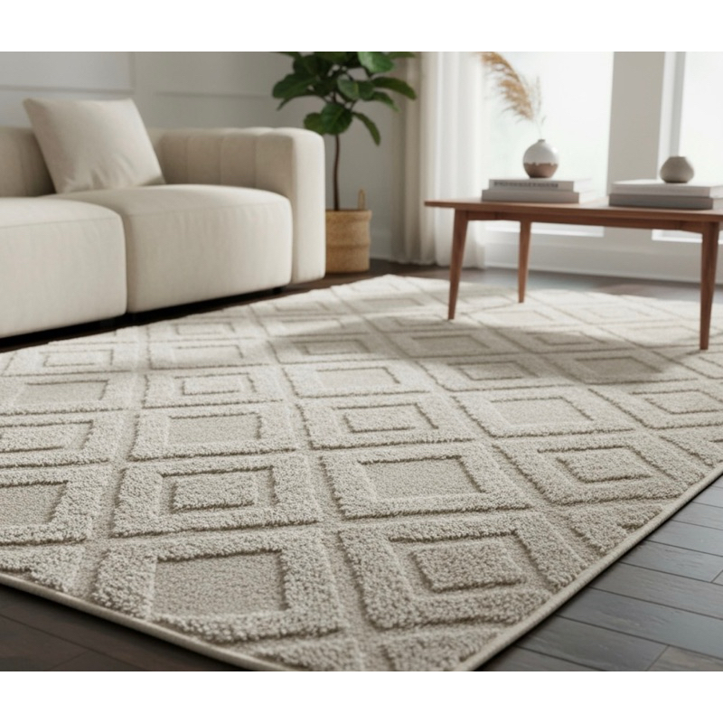 Tapete Sala Pelo Baixo Grande Macio 3×2 Antiderrapante