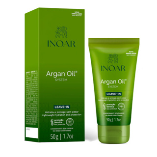 Inoar Leave-in Argan - 50g Hidrata e Protege Sem Pesar em Oferta na Shopee