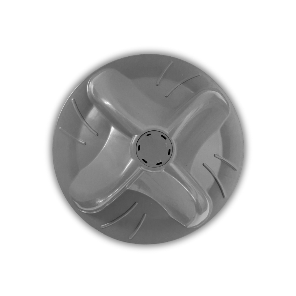 Agitador Newmaq NewUp 10/12kg Cinza com cubo batedor lavadora/tanquinho
