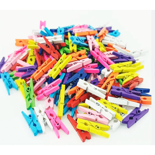 Kit 100 Unidades Mini Pregadores em Oferta na Shopee