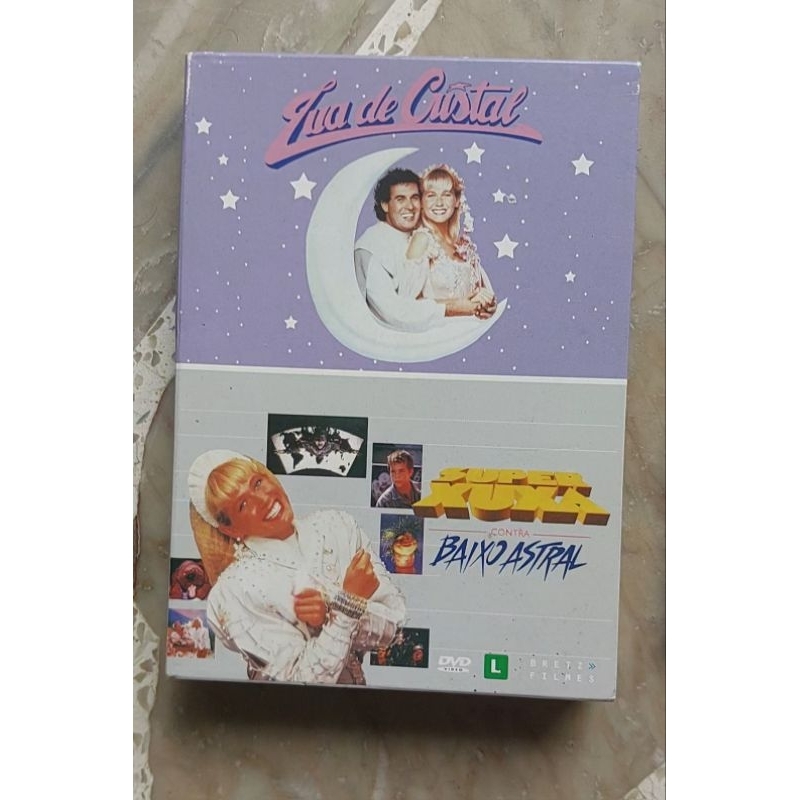 Dvd Box Lua De Cristal- Super Xuxa Contra O Baixo Astral. Original.