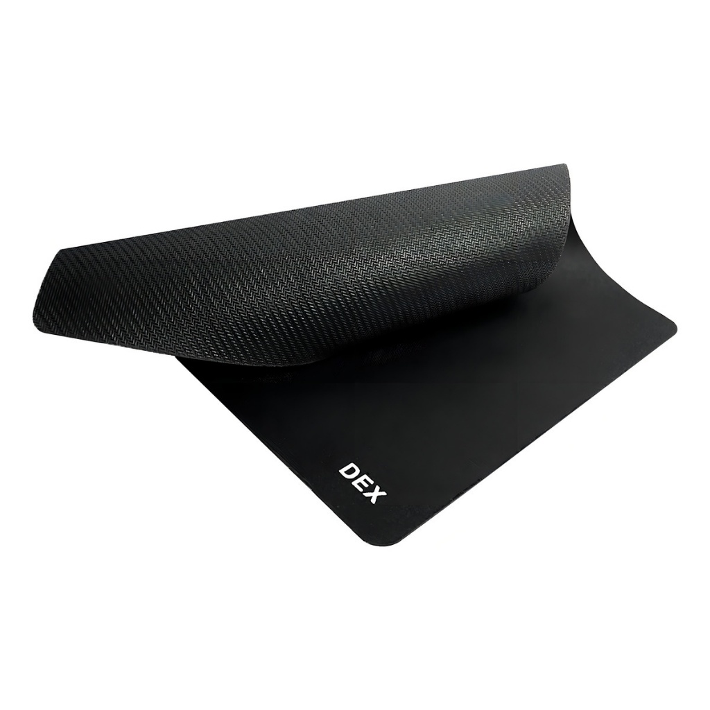 Mousepad Mouse Pad Preto Liso Base Emborrachada Antiderrapante 18 x 22 cm