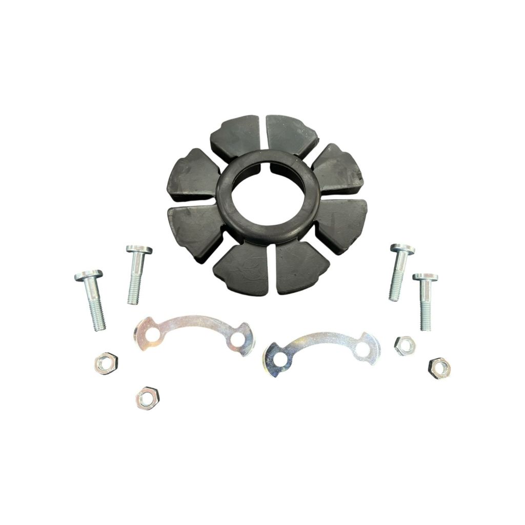 Coxim Coroa + Parafuso Porca + Trava Da Coroa Suzuki Yes 125