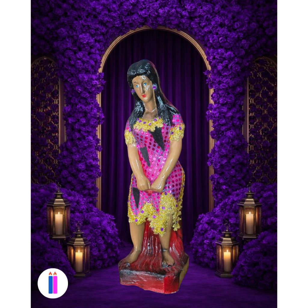 Pomba Gira Maria Mulambo 40 CM | Decoração e Assentamento | IIBEIJADA