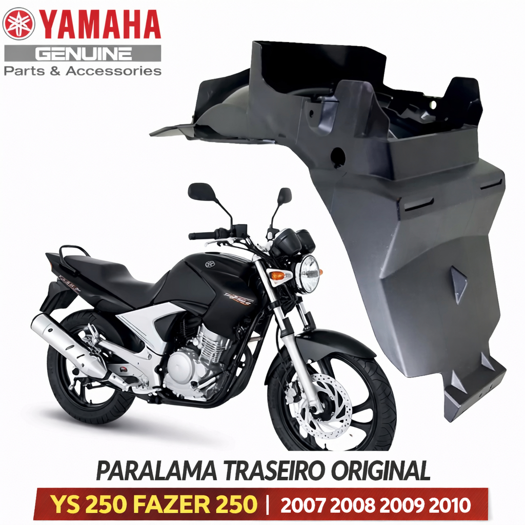 PARALAMA TRASEIRO ORIGINAL YAMAHA YS 250 FAZER 250 2005 2006 2007 2008 2009 2010 em Oferta na Shopee