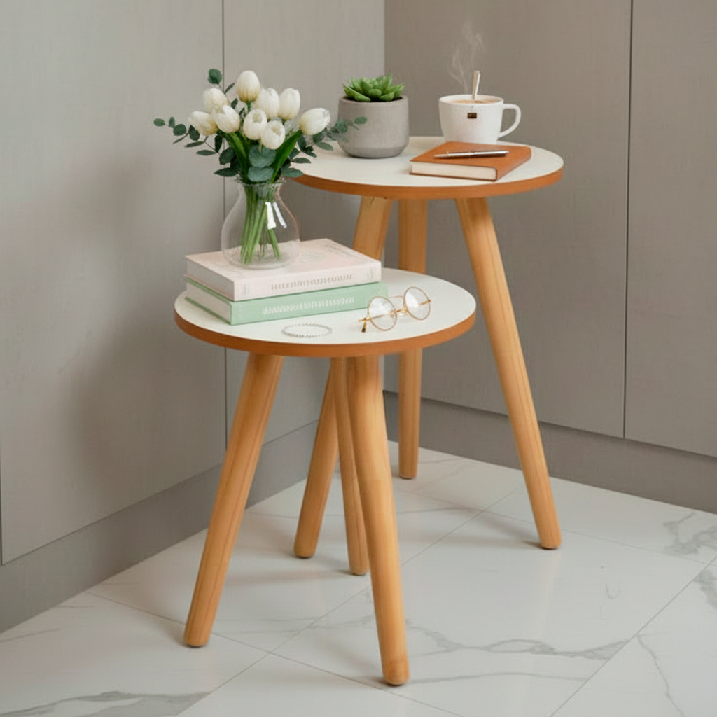 Mesa Pé Palito De Apoio E Lateral Sofa Mdf ou Mdp E Madeira em Oferta na Shopee