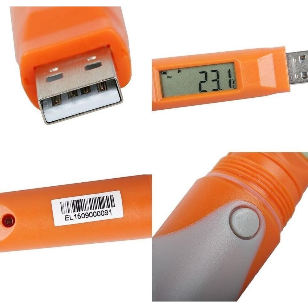 DATALOGGER DE TEMPERATURA E UMIDADE RC-51H RELATÓRIO PDF AUTOMÁTICO E DESIGN TIPO CANETA (-30 A 70ºC) 4014 - ELITECH · foto 2