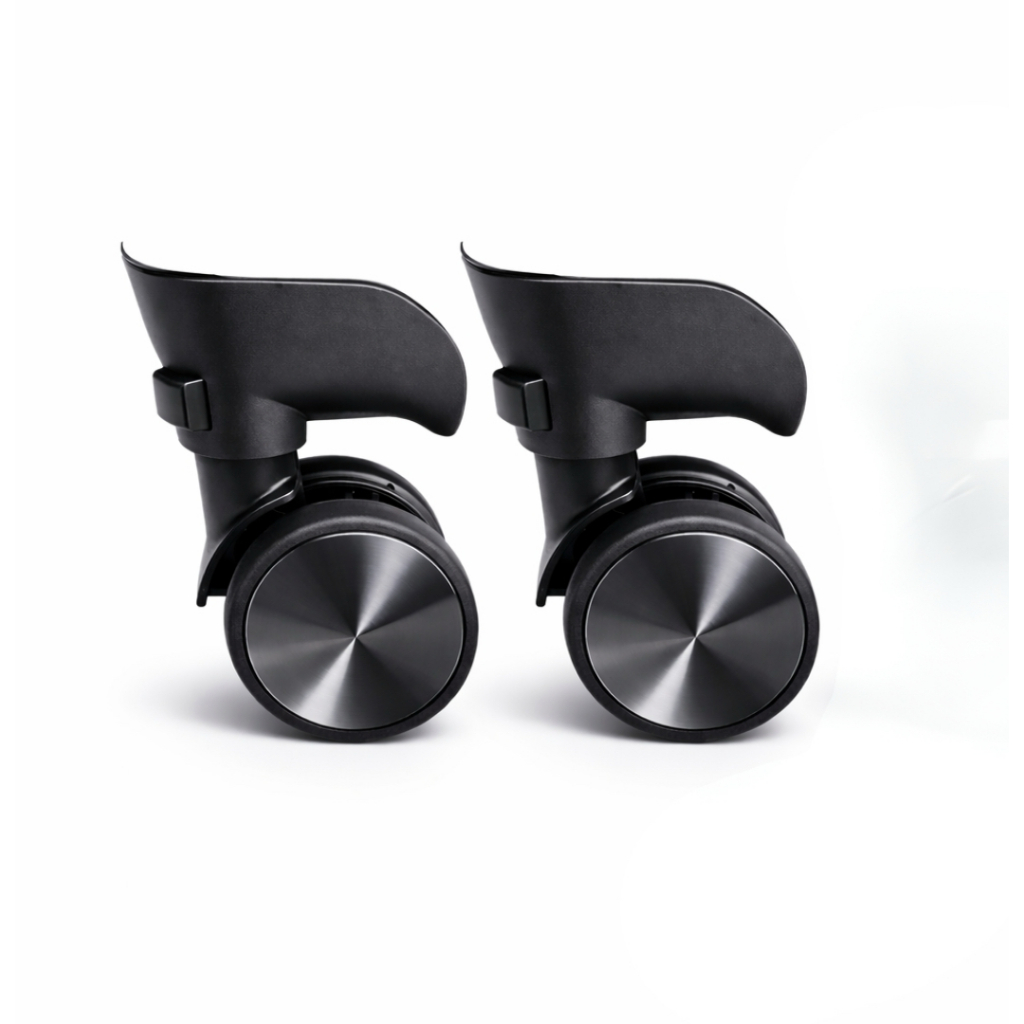Imagem Kit de Rodinhas 360 Graus ou Balança Portatil para Malas de Viagem Poofy