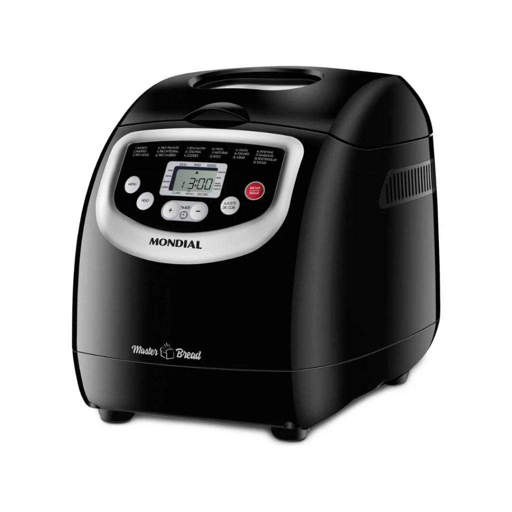 Panificadora Automática 19 Funções Mondial Master Bread NPF-53 110v