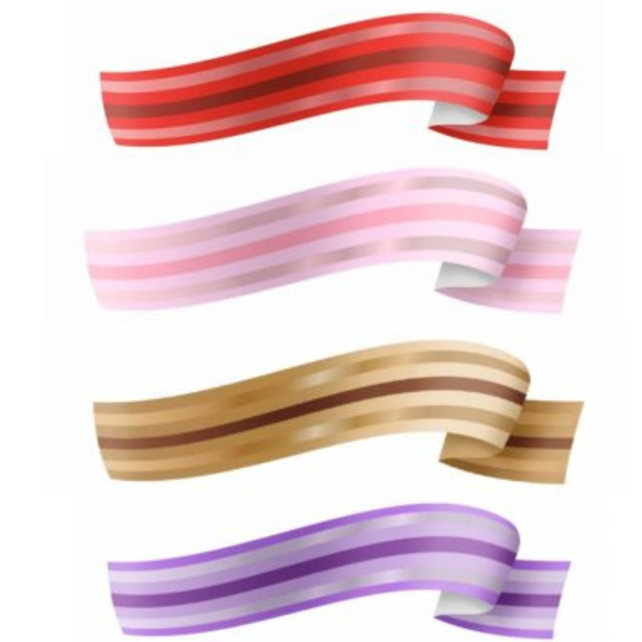 4 unidades Fita Plástica Nova Eva Albano 32mm x 10m Diversas Cores (Fracionada)