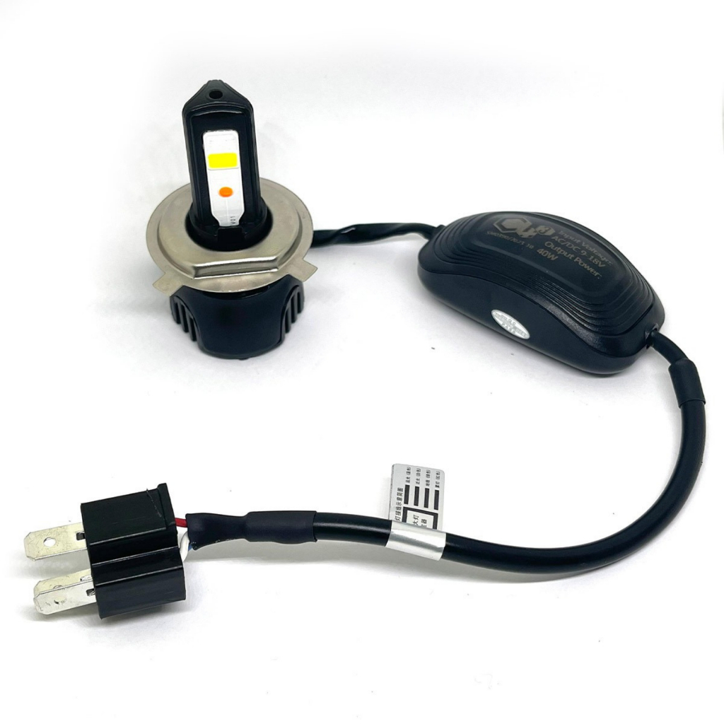 LAMPADA FAROL LED 3D TITAN FAN 125 150 MOTO BI-XENON 8000K