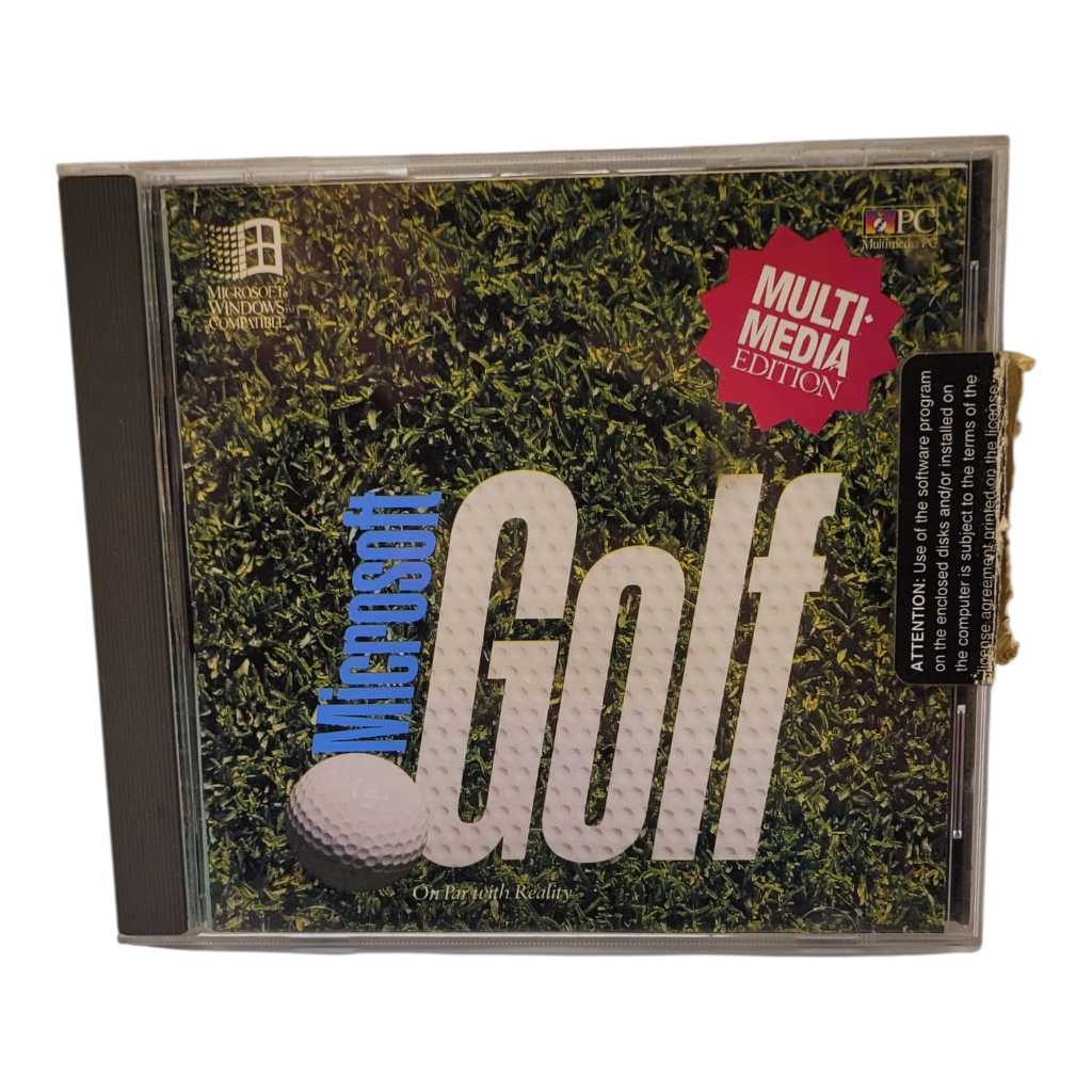 Jogo Microsoft Golf Para Pc Original Anos 90 Antigo (Usado)
