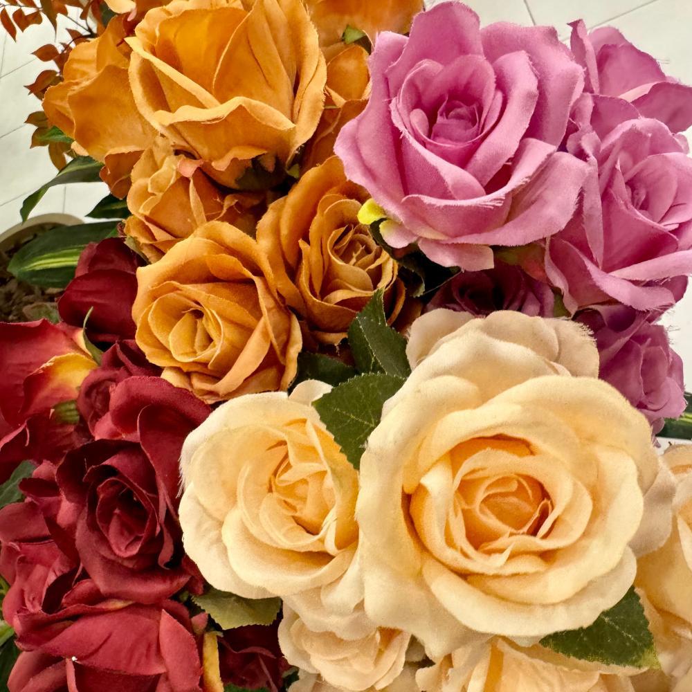Buquê De Rosas Botões Com Complementos Várias Cores Shopsul · foto 2