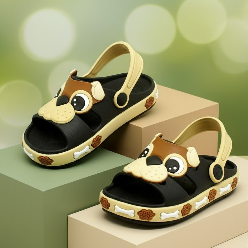 Papete Feminina Infantil Sandália Para Meninas Verão Coloridas E Fofas Lançamento Conforto Envio Já