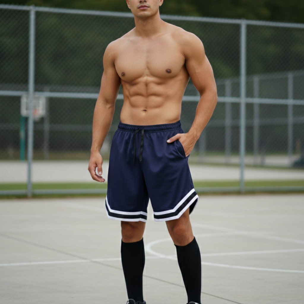 Bermuda Americano Masculino Academia  Dry Fit Short Esportivo Estilo Básico Casual E Confortável em Oferta na Shopee