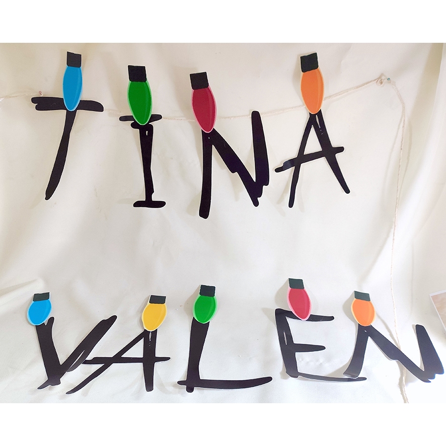 Festa Stranger Things Varal de Letras Personalizado com o Nome Envio Rápido