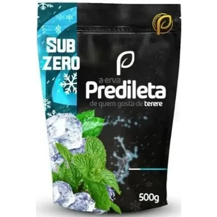 Erva Mate Tereré Predileta Sabor Menta E Hortela Sub Zero 500g