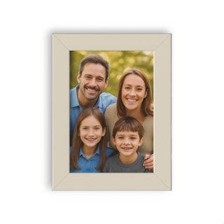 Kit Com 2 Porta Retrato 15x21cm Branco Com Vidro Foto Casa em Oferta na Shopee