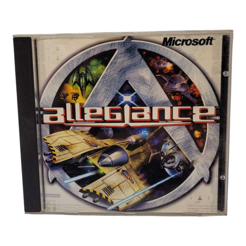 Jogo Computador Microsoft Allegiance Pc Anos 90 Antigo Origi (Usado)