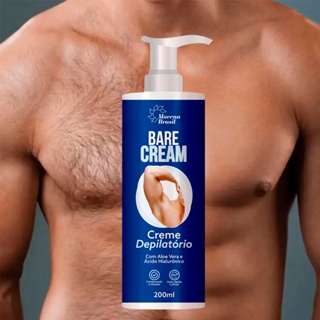 Creme Depilatório Masculino – Remoção de Pelos Fácil e Rápida em Oferta na Shopee