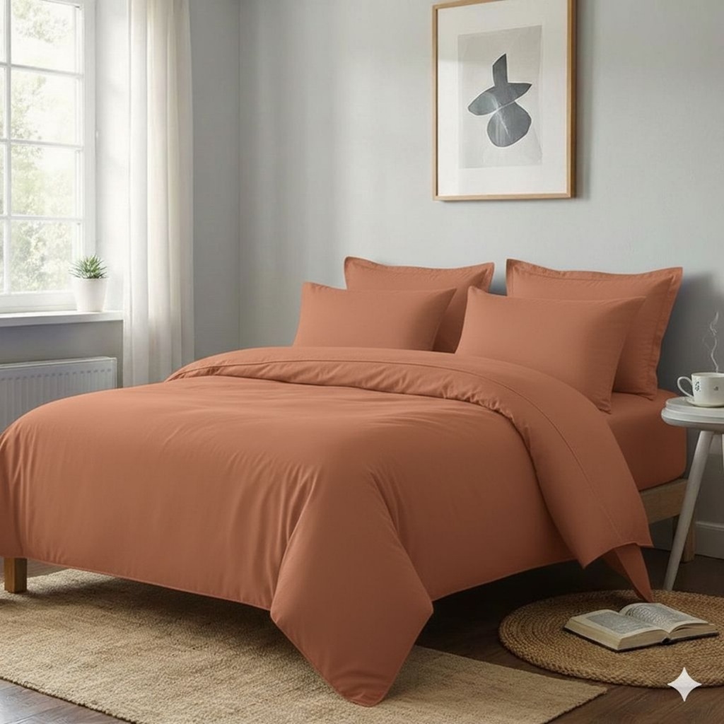 Capa De Edredom Duvet Com Zíper Hypercal 400 Fios Luxo (Toque de Algodão) E COBERDRON