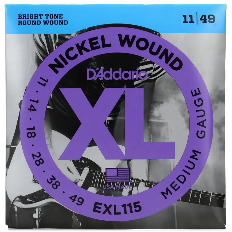 Encordoamento Daddario Guitarra 011 EXL115 em Oferta na Shopee