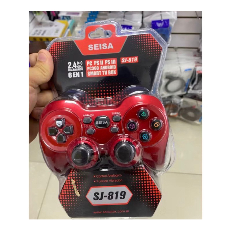 Controle sem fio para PC, Ps3, ps2 Celular Android, Tablete e Box Tv. Recarregavel em Oferta na Shopee