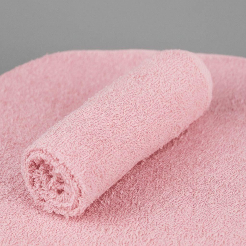Kit 5 Toalhas Rosa para Manicure e Pedicure 28x45cm | Macias e Absorventes, Rápida Secagem