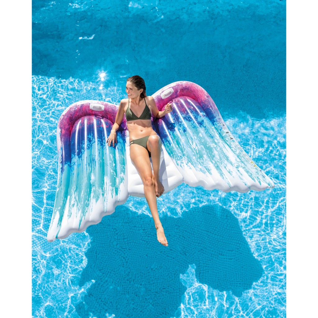Colchão Inflável Para Piscinas Asa de Anjo - Intex 58786 em Oferta na Shopee