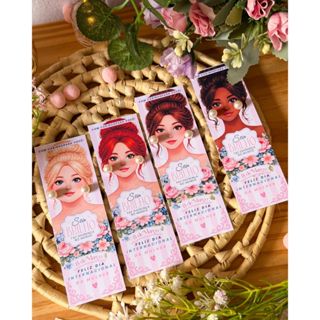 Kit 50 Card com Brinco Pérola Dia da Mulher \ lembrancinha | mimo | brinde cliente em Oferta na Shopee