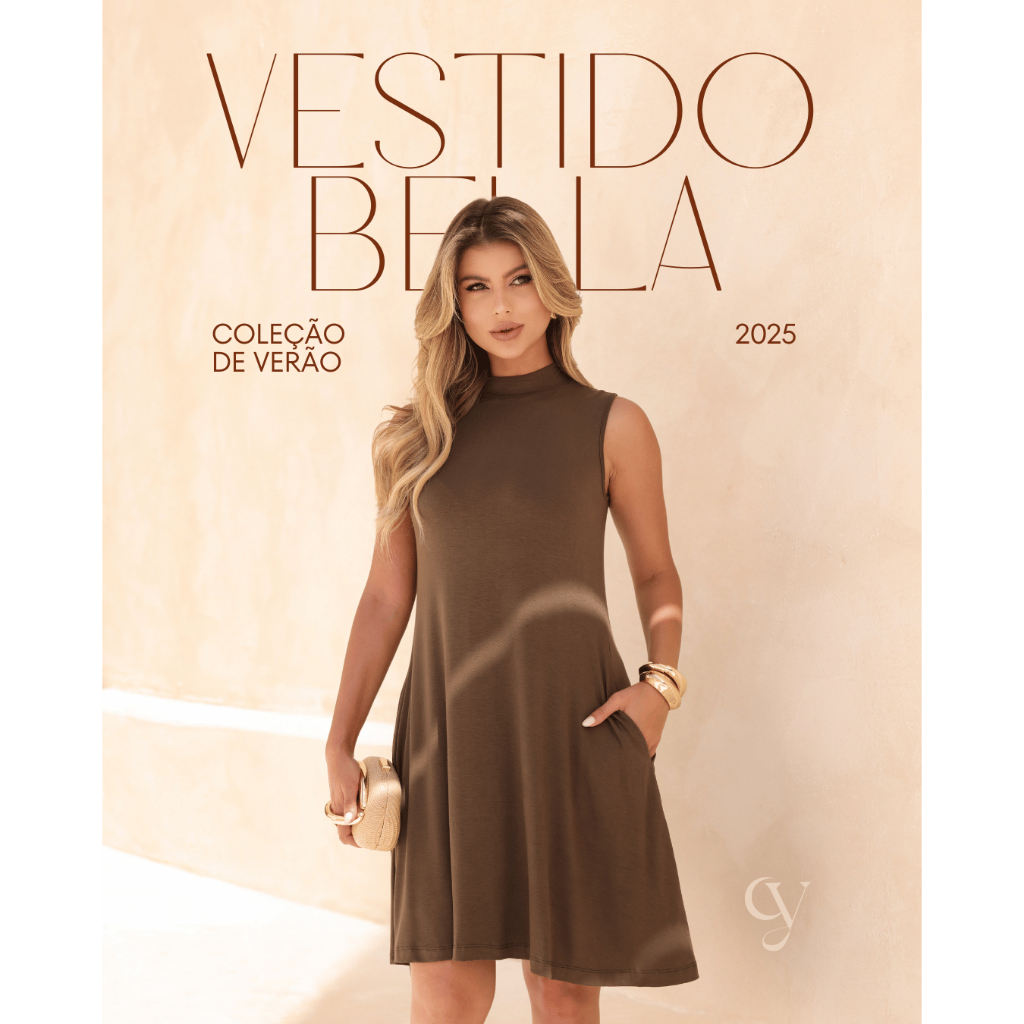 Vestido Soltinho Viscolycra Caimento Perfeito Confortável Não Transparente Elegante