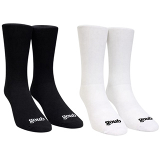 Kit 2 Pares de meias para corrida triathlon maratona academia pedal treino em poliamida anti-suor anti-bolhas cano médio em Oferta na Shopee