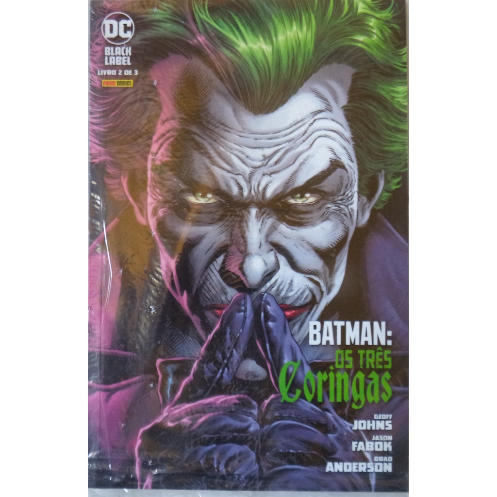 Hq Batman: Os Três Coringas DC Black Label 2 de 3 Novo Lacrado