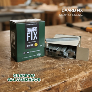 Grampo Industrial 80/12 Galvanizado DAARB FIX – 10.000 Unidades em Oferta na Shopee