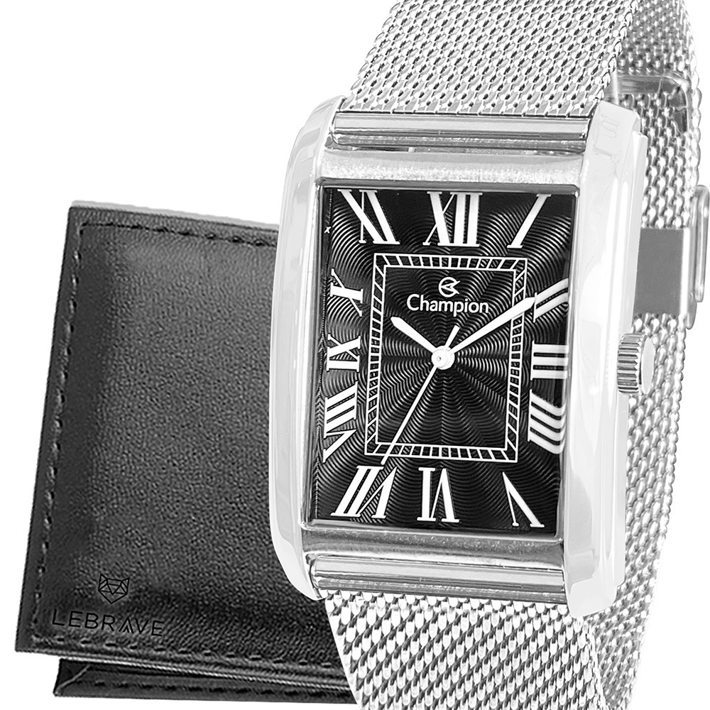 Relógio Masculino Analógico Champion Prata Original Garantia em Oferta na Shopee