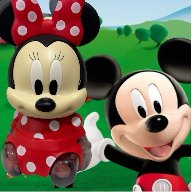 Cofrinho gigante do Minnie Mouse e Alien Toy Story com gelatina muito lindo Importado