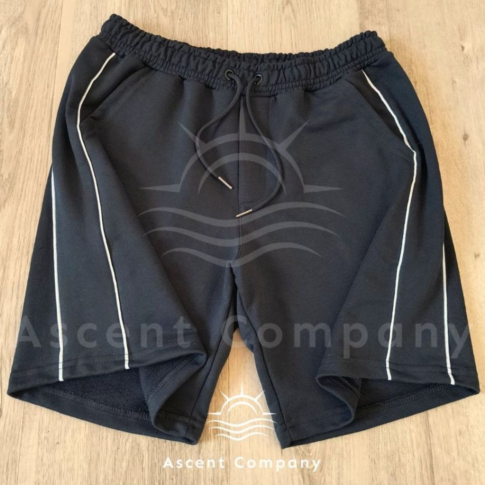 Bermuda Moletom Preto Short Masculino Esporte Casual Academia em Oferta na Shopee