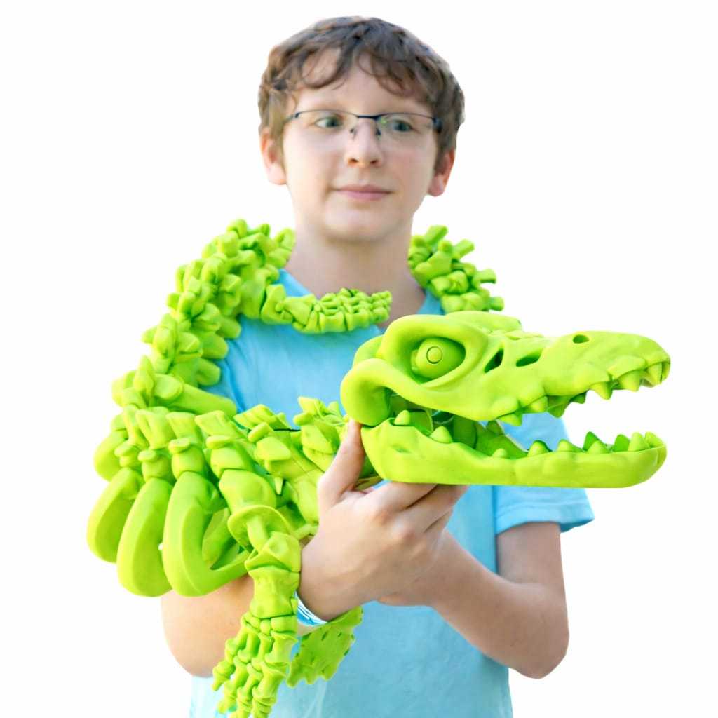 Esqueleto De Mesossauro Articulado Realista Colecionável — imagem 2 de 2